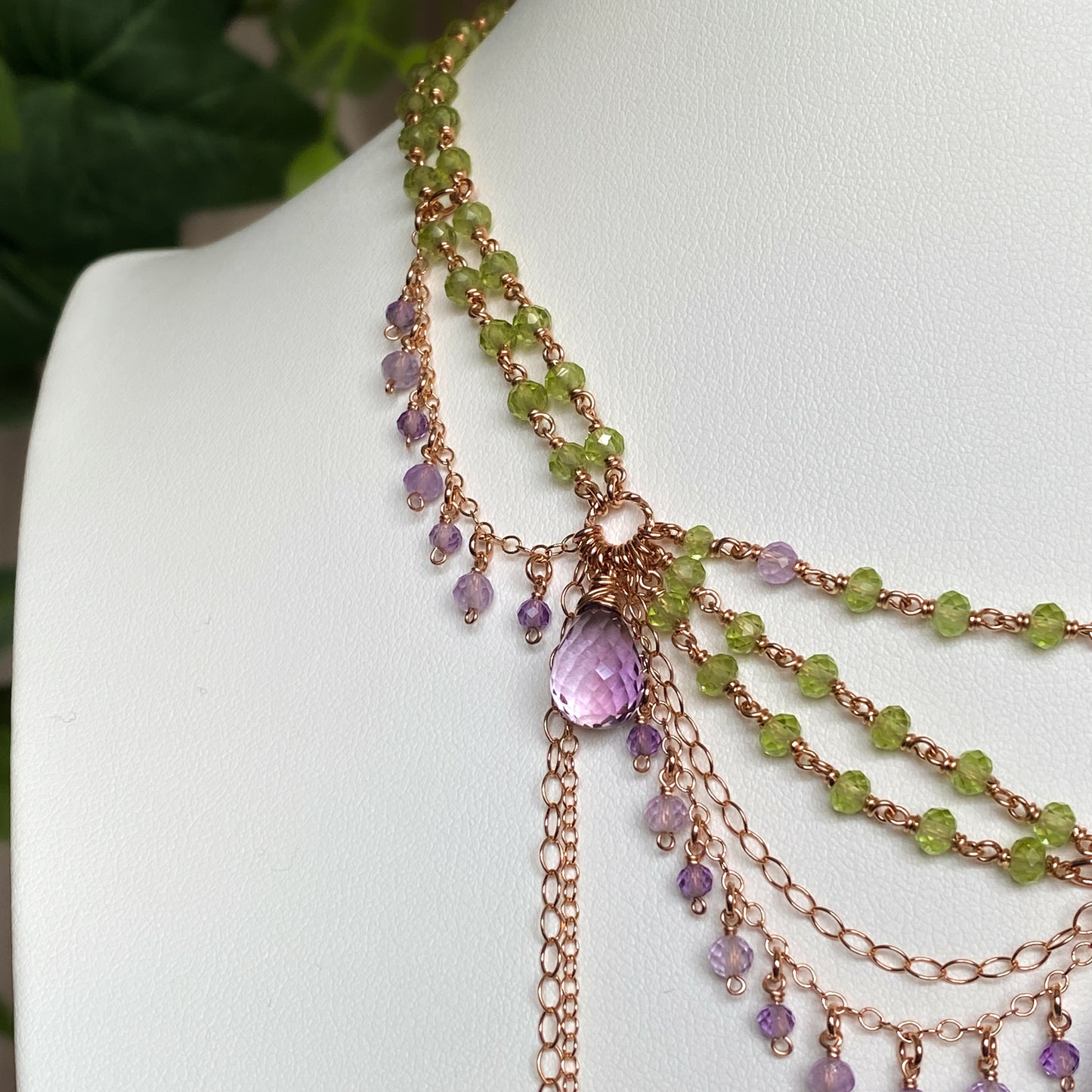 Bouquet ~ Spring Chandelier Choker