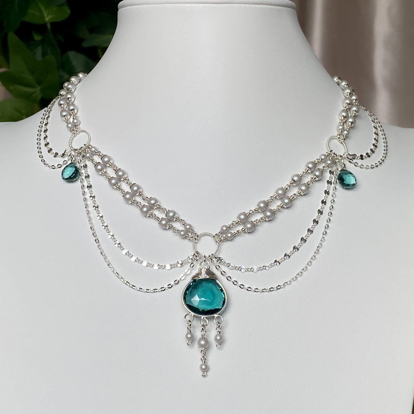 Siren Song ~ Strung Bead Bracelet