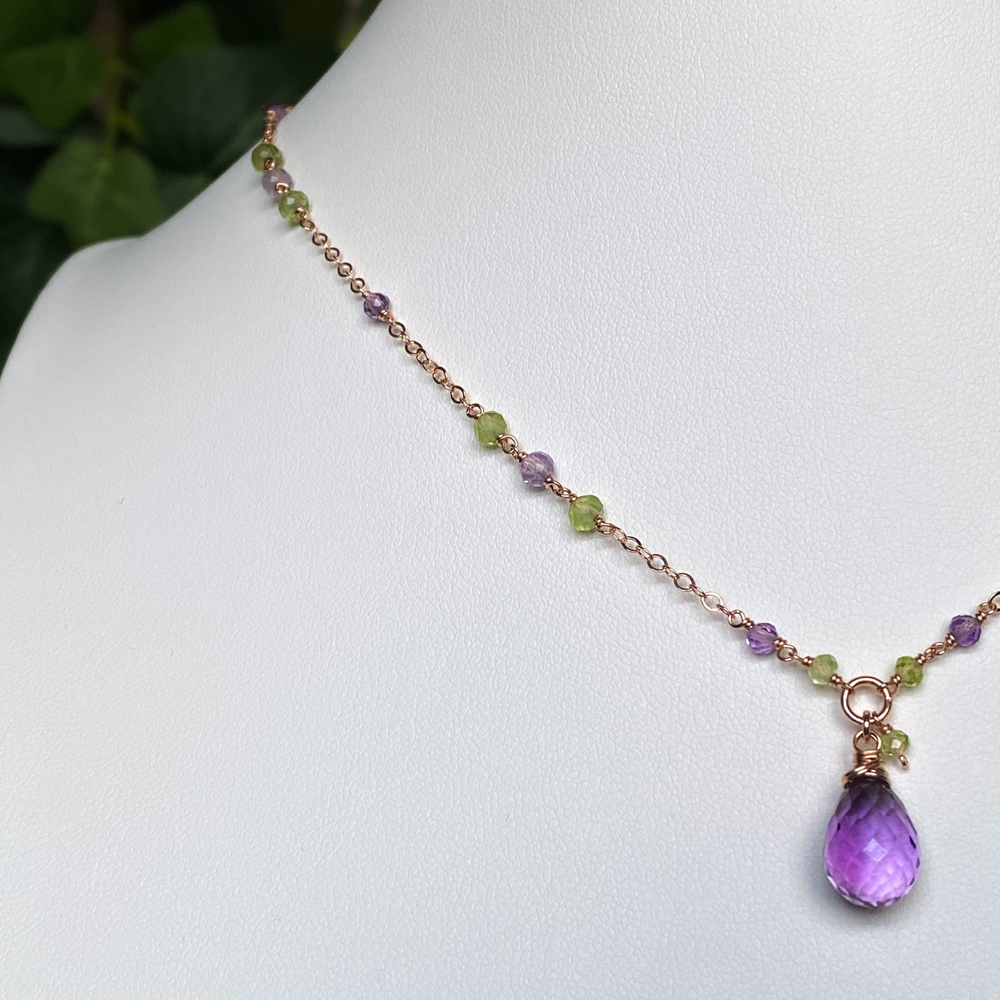 Bouquet ~ Satellite Chain Pendant Necklace