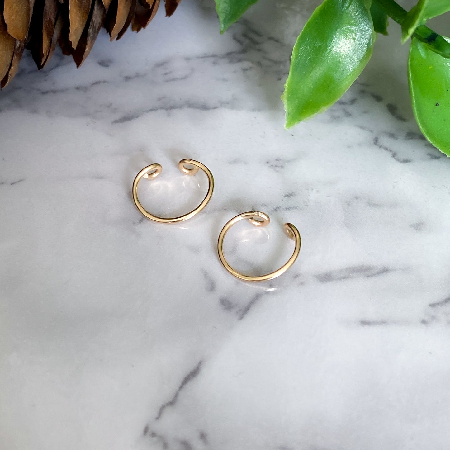 Made-to-Order Faux Conch Cuffs