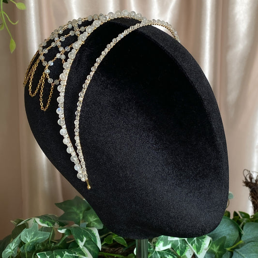 Celestine ~ Beaded Vintage Inspired Veil