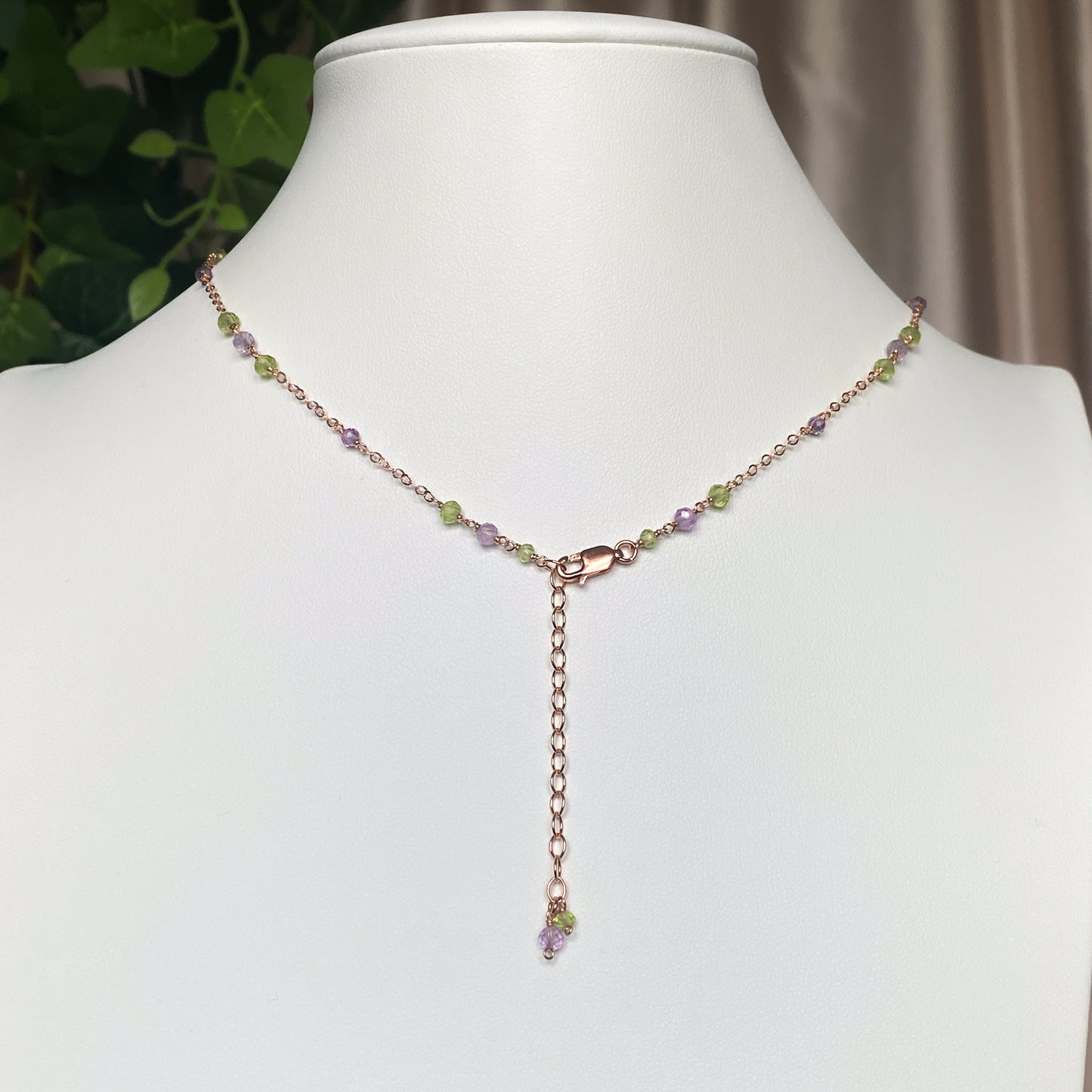 Bouquet ~ Satellite Chain Pendant Necklace