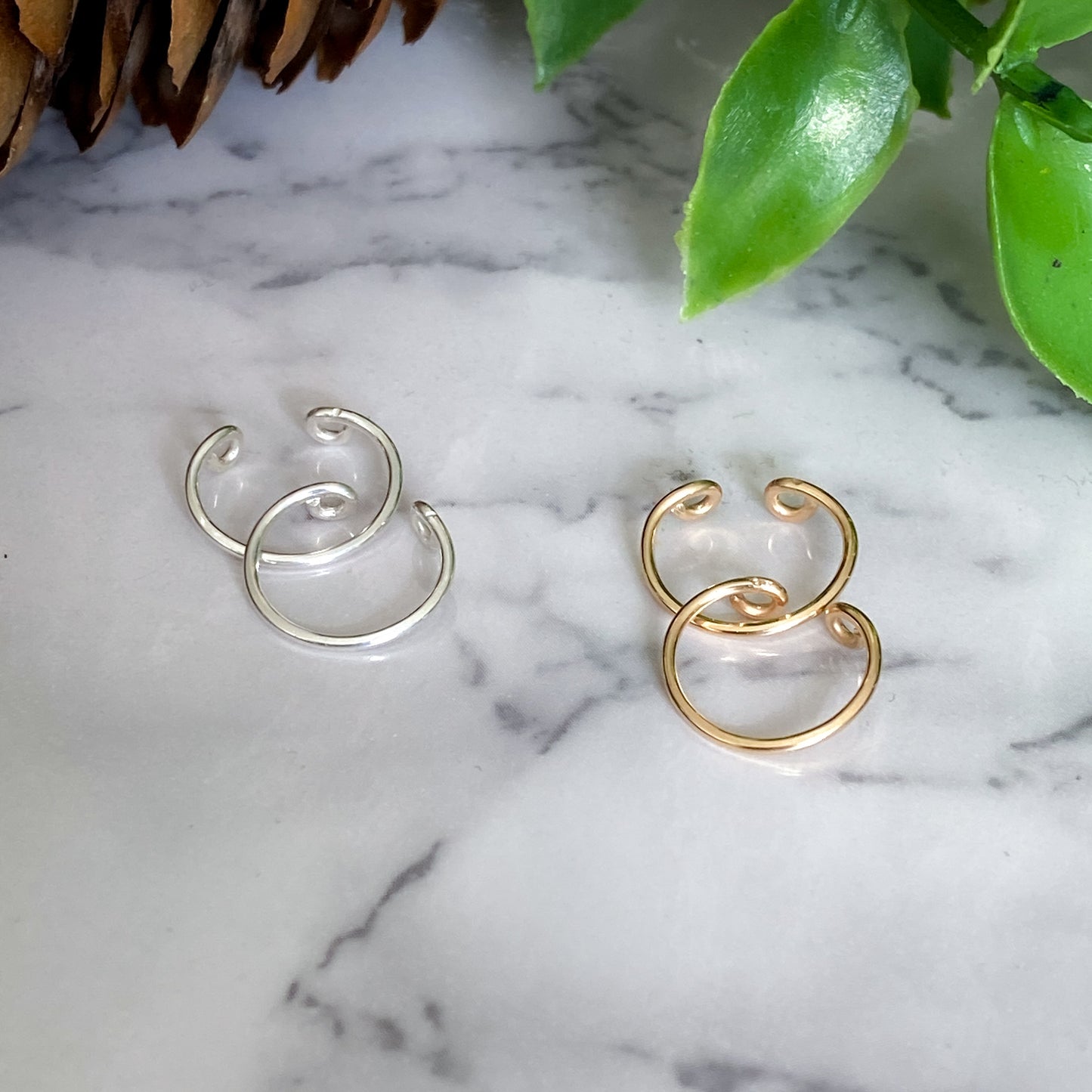 Made-to-Order Faux Conch Cuffs
