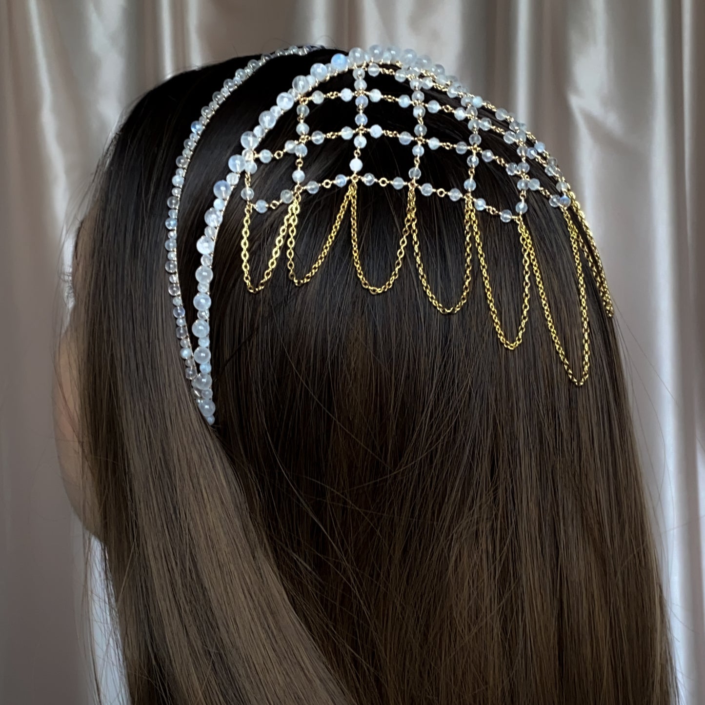Celestine ~ Hand Chain Bracelet