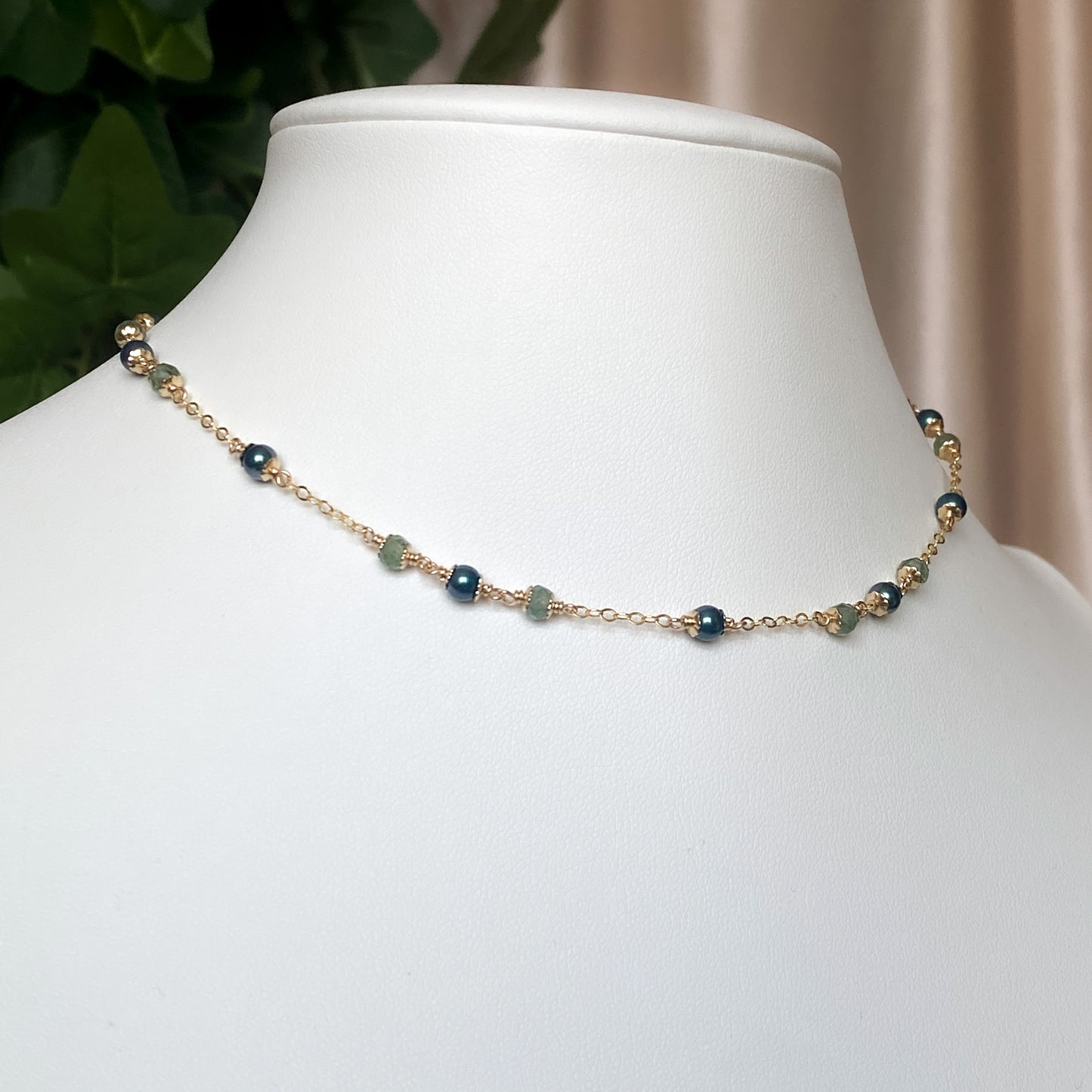 Lagoon Mermaid ~ Satellite Chain Choker