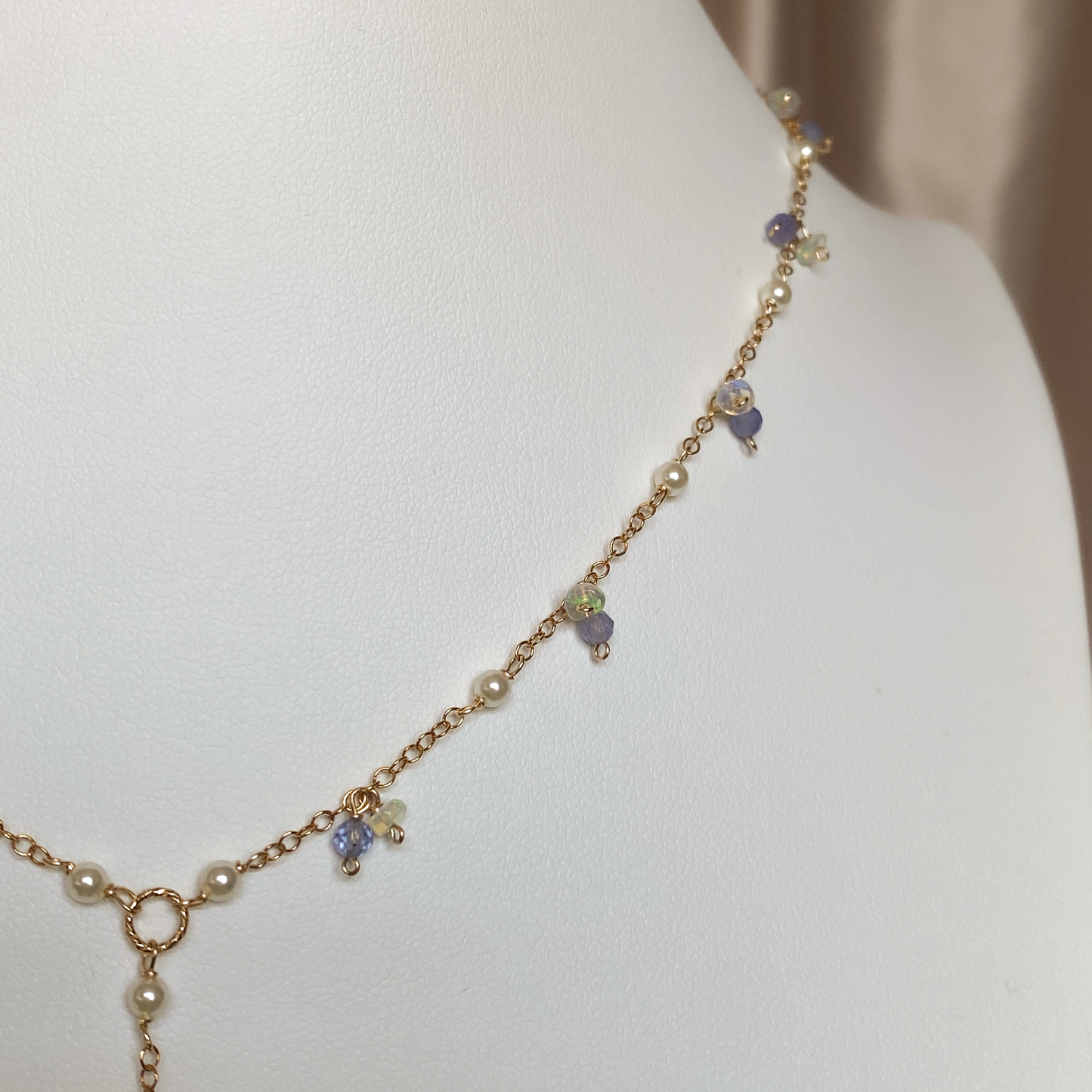 Tidepetal ~ Siren Inspired Charm Necklace