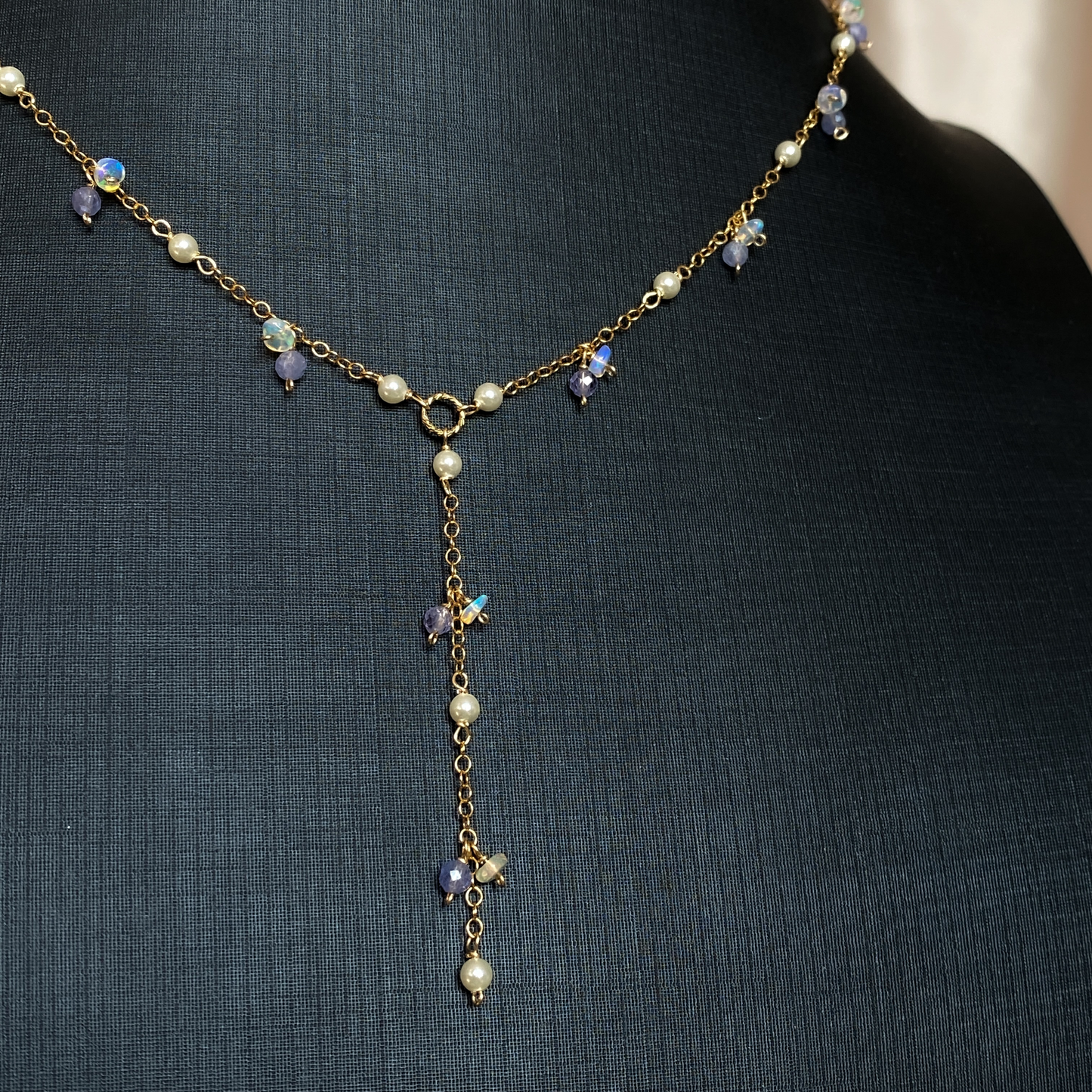 Tidepetal ~ Siren Inspired Charm Necklace