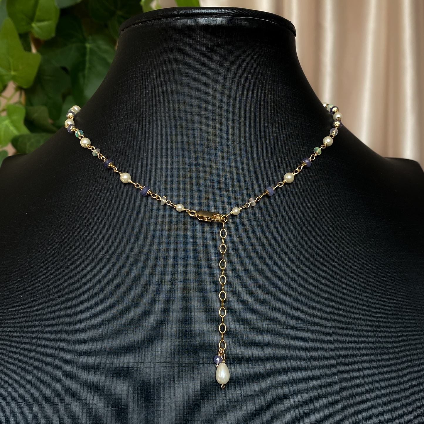 Tidepetal ~ Siren Inspired Bead Link Necklace