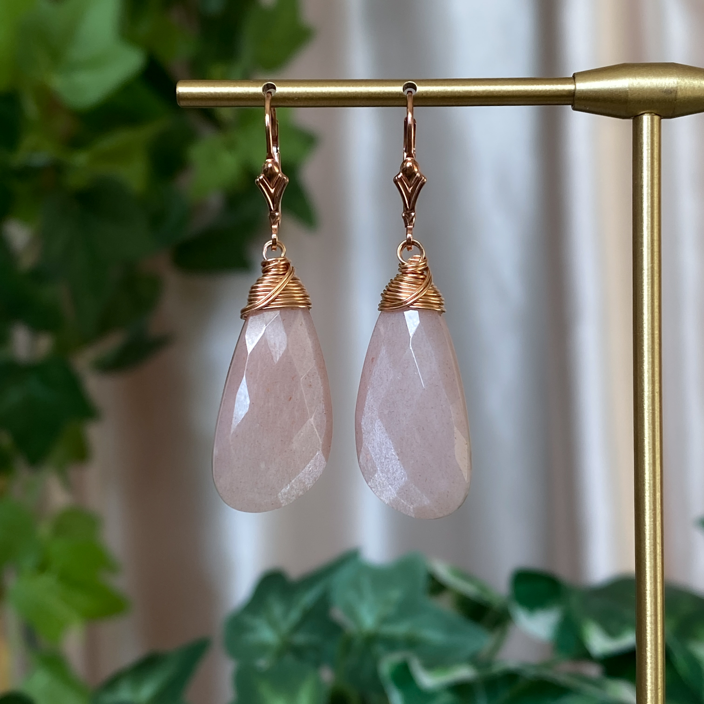 Aphrodite's Song ~ Briolette Dangle Earrings