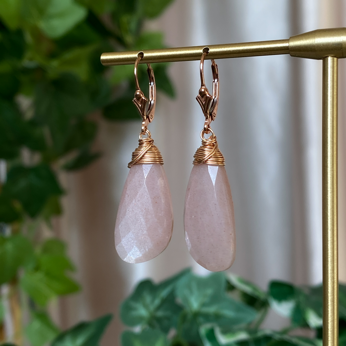 Aphrodite's Song ~ Briolette Dangle Earrings