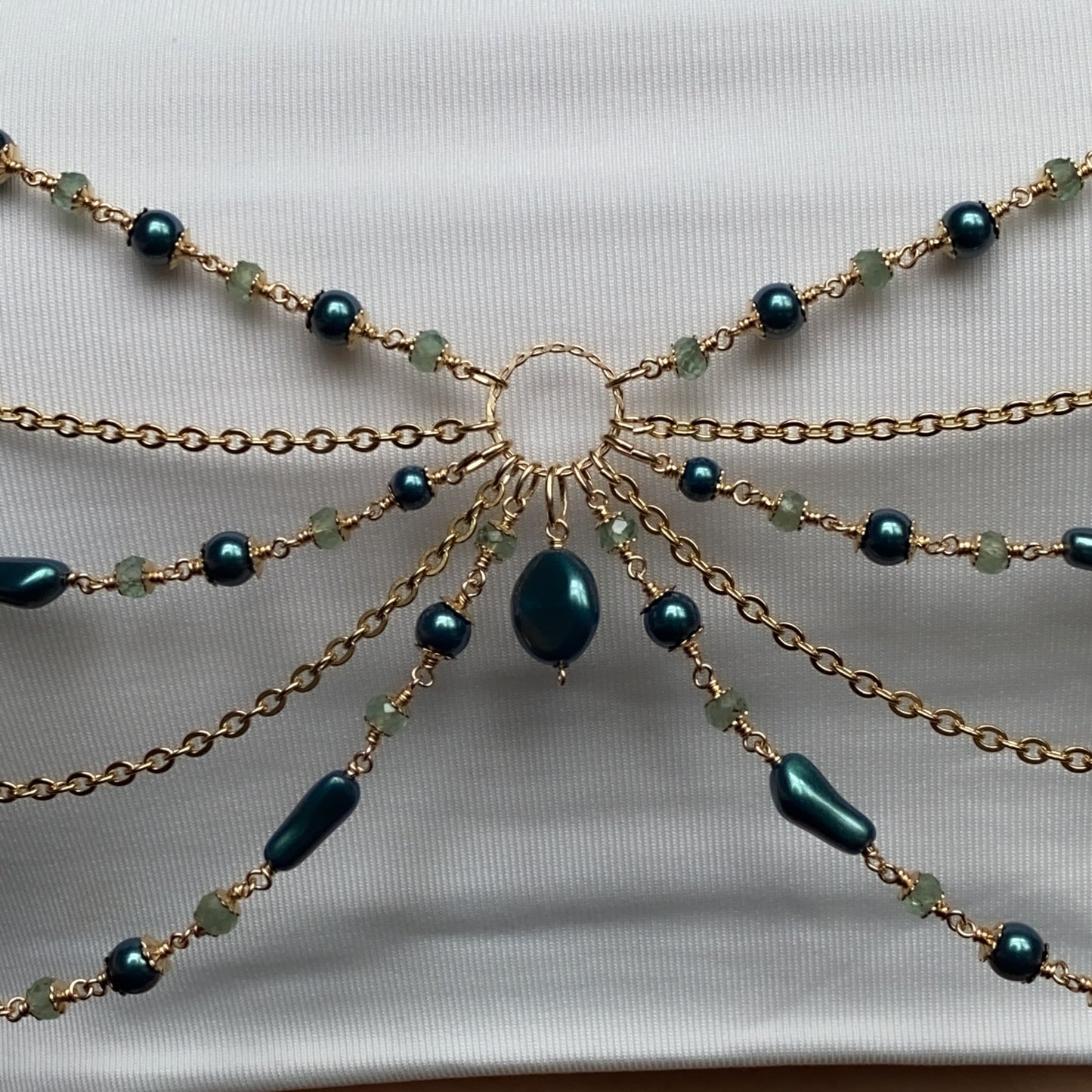 Lagoon Mermaid ~ Strapless Bralette
