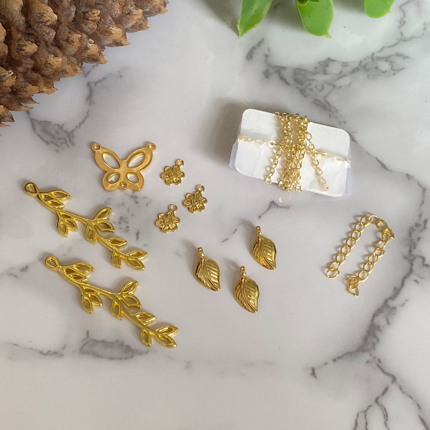 Butterfly Garden Charm Necklace Blueprint Kit