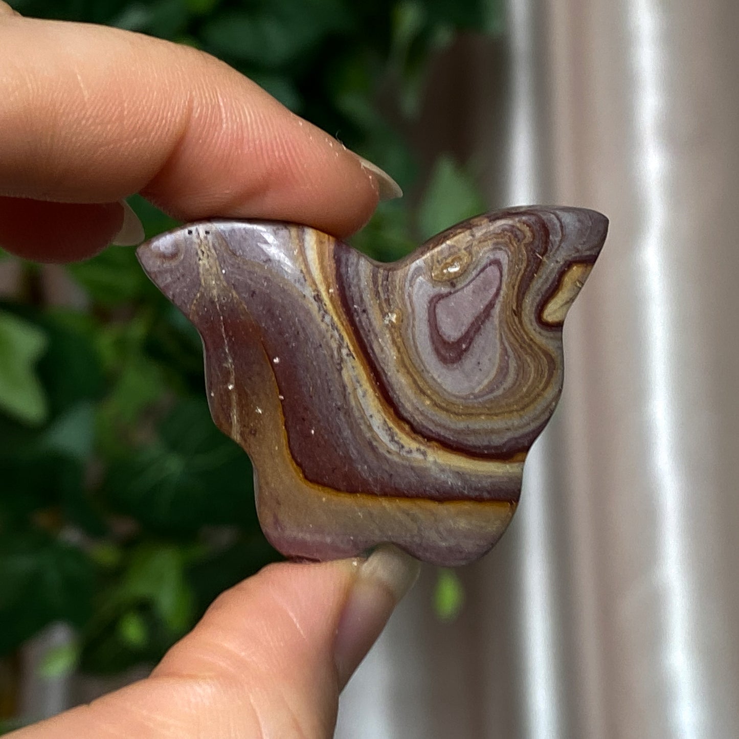 Gemstone Butterfly Carving