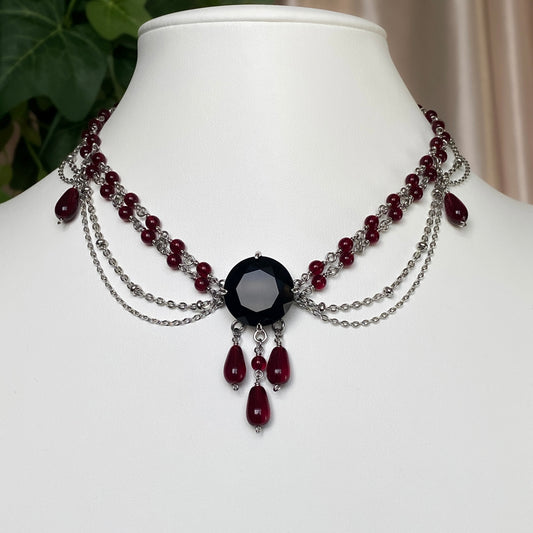 Sanguine ~ Blood Drip Choker