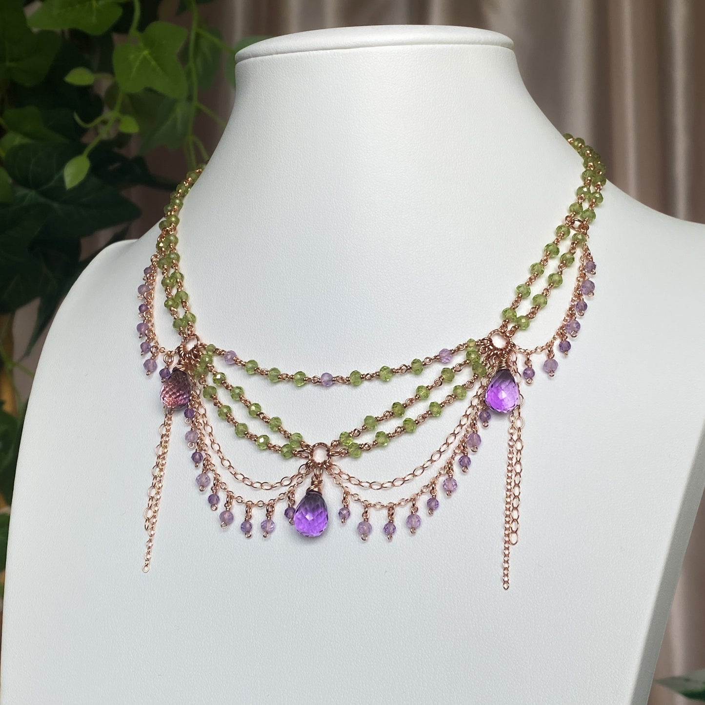 Bouquet ~ Spring Chandelier Choker