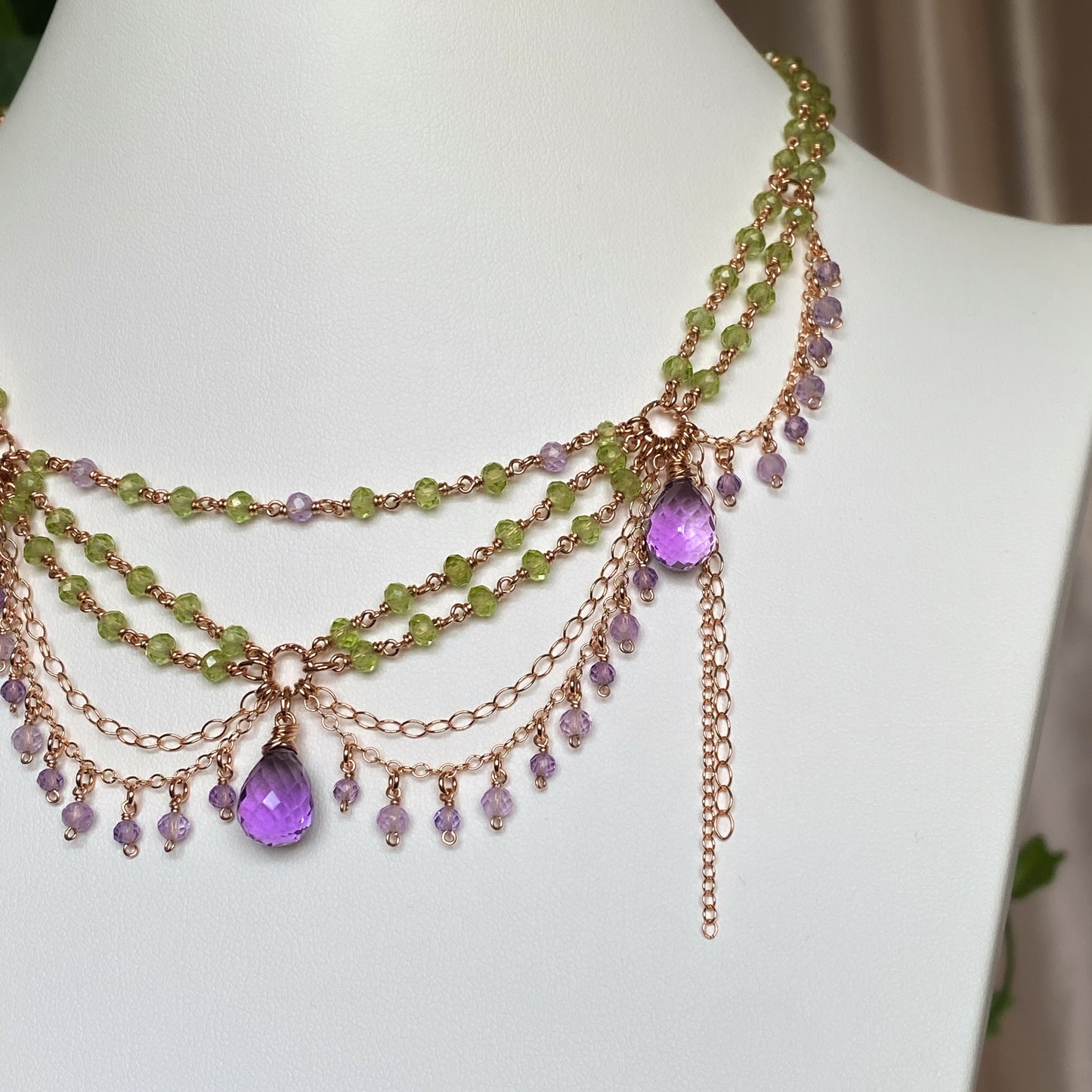 Bouquet ~ Spring Chandelier Choker