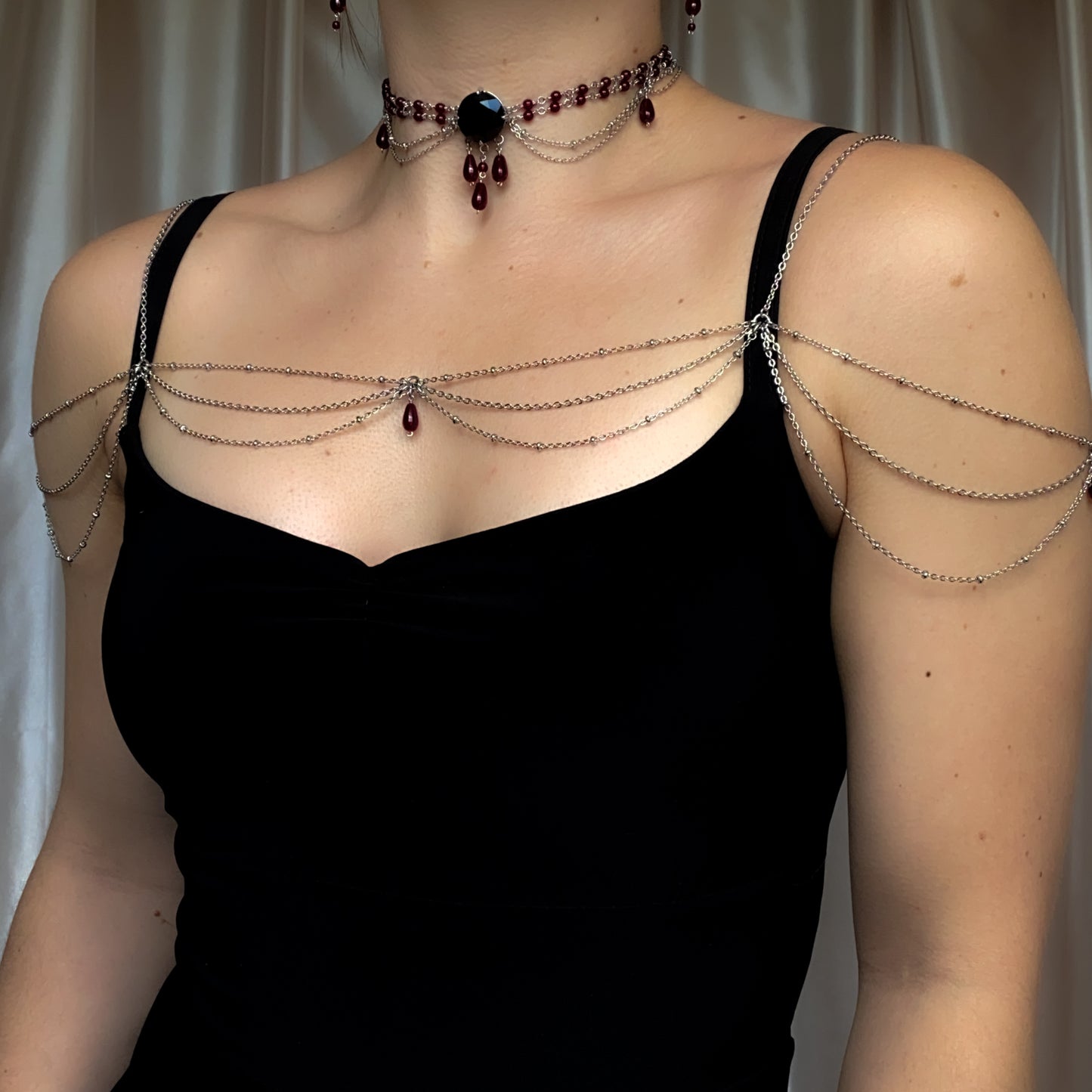 Sanguine ~ Shoulder Necklace