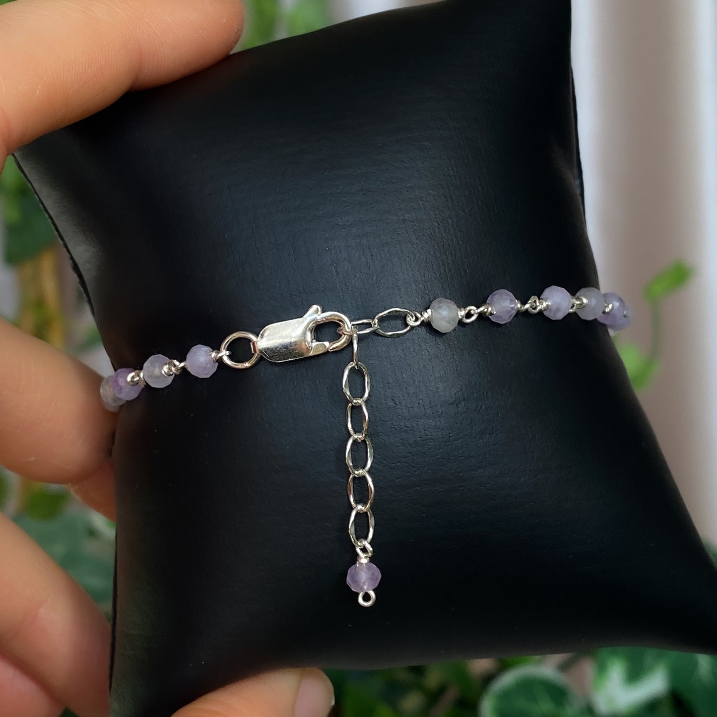 Jasmine ~ Lavender Amethyst and Sterling Silver Bracelet