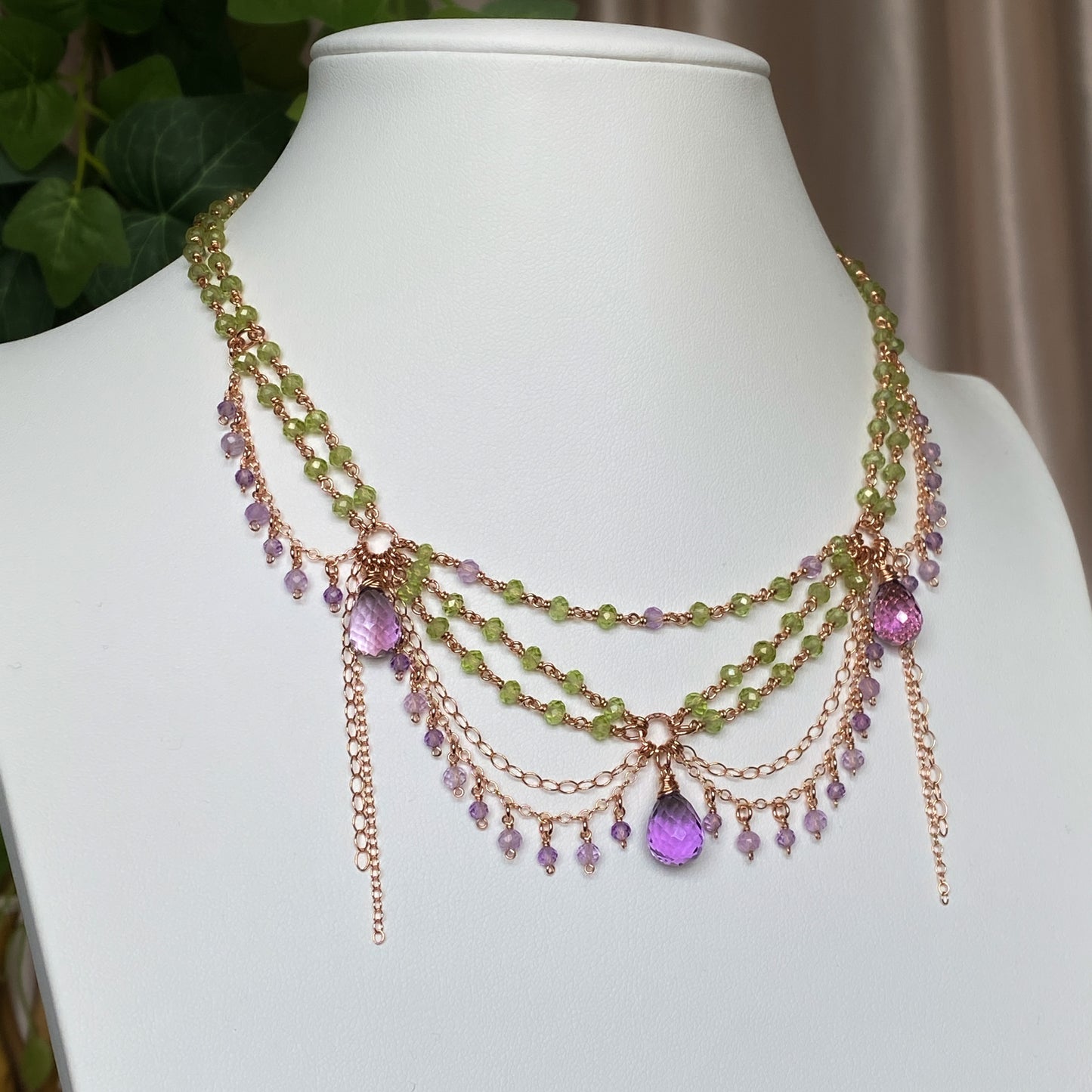 Bouquet ~ Spring Chandelier Choker