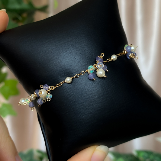 Tidepetal ~ Siren Inspired Charm Bracelet