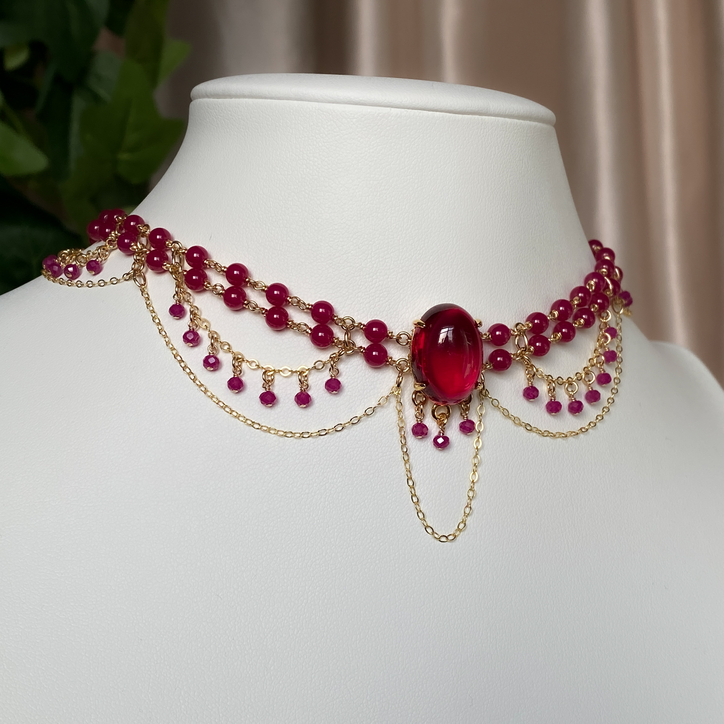 Marguerite ~ Chandelier Choker