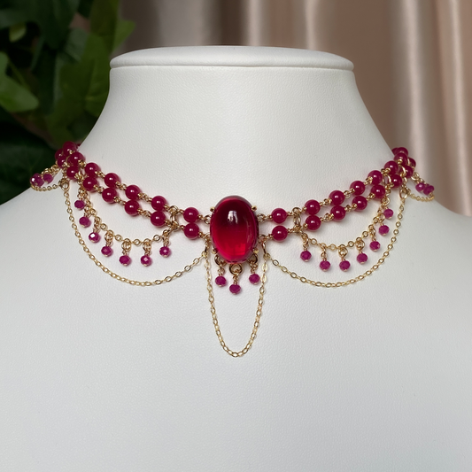 Marguerite ~ Chandelier Choker