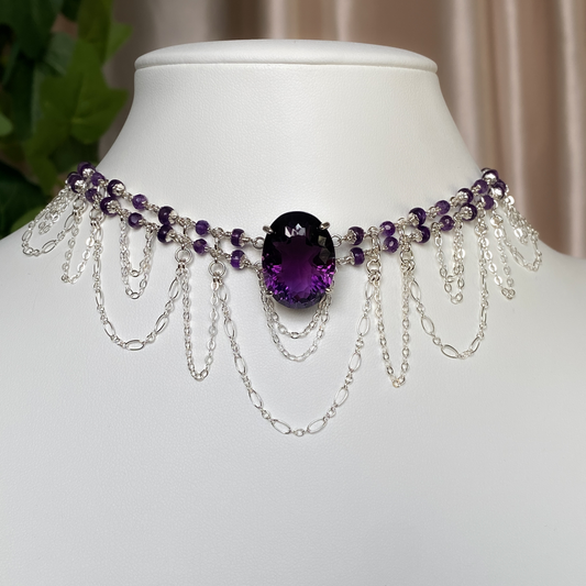 Alexandra ~ Chandelier Choker