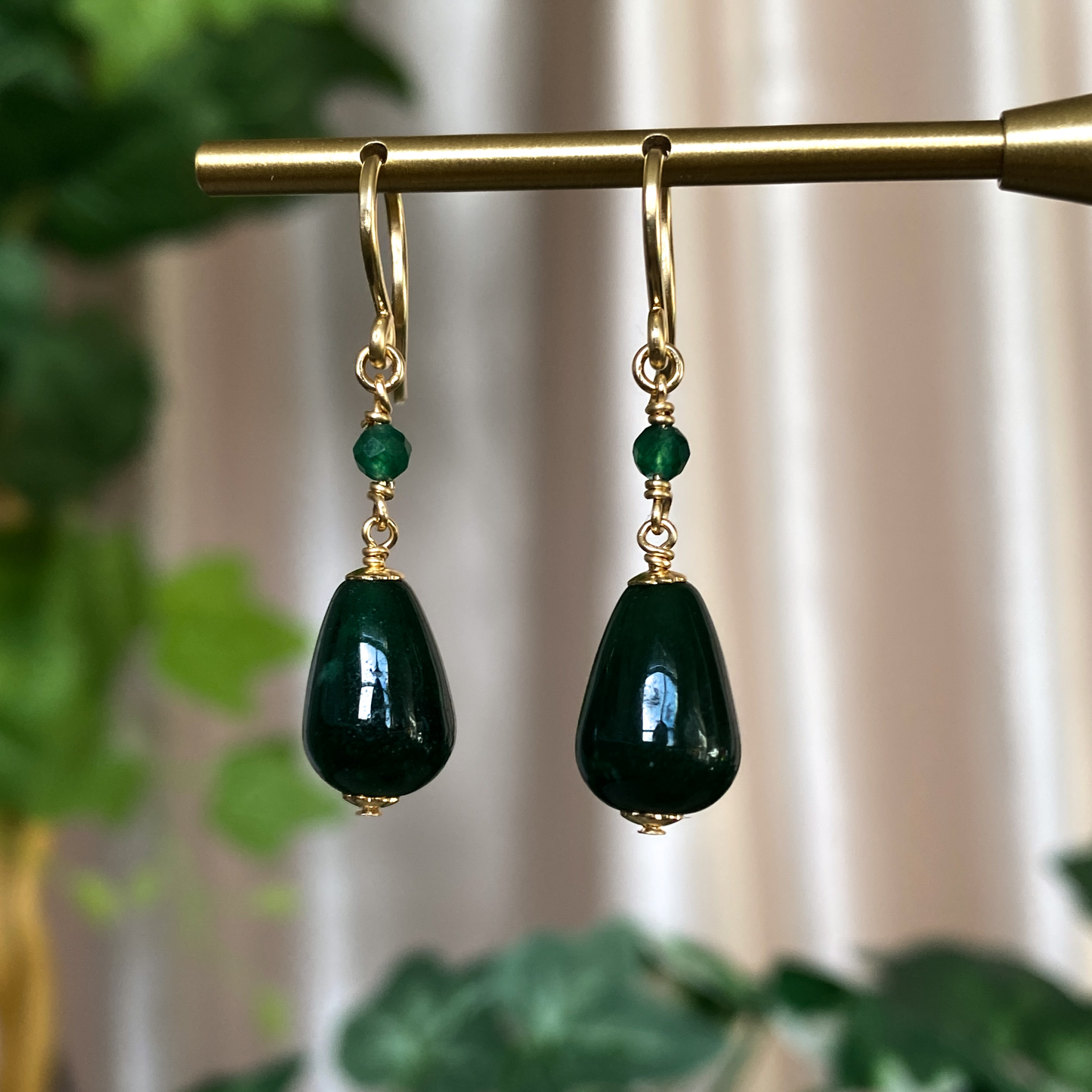 Genevieve ~ Teardrop Dangle Earrings