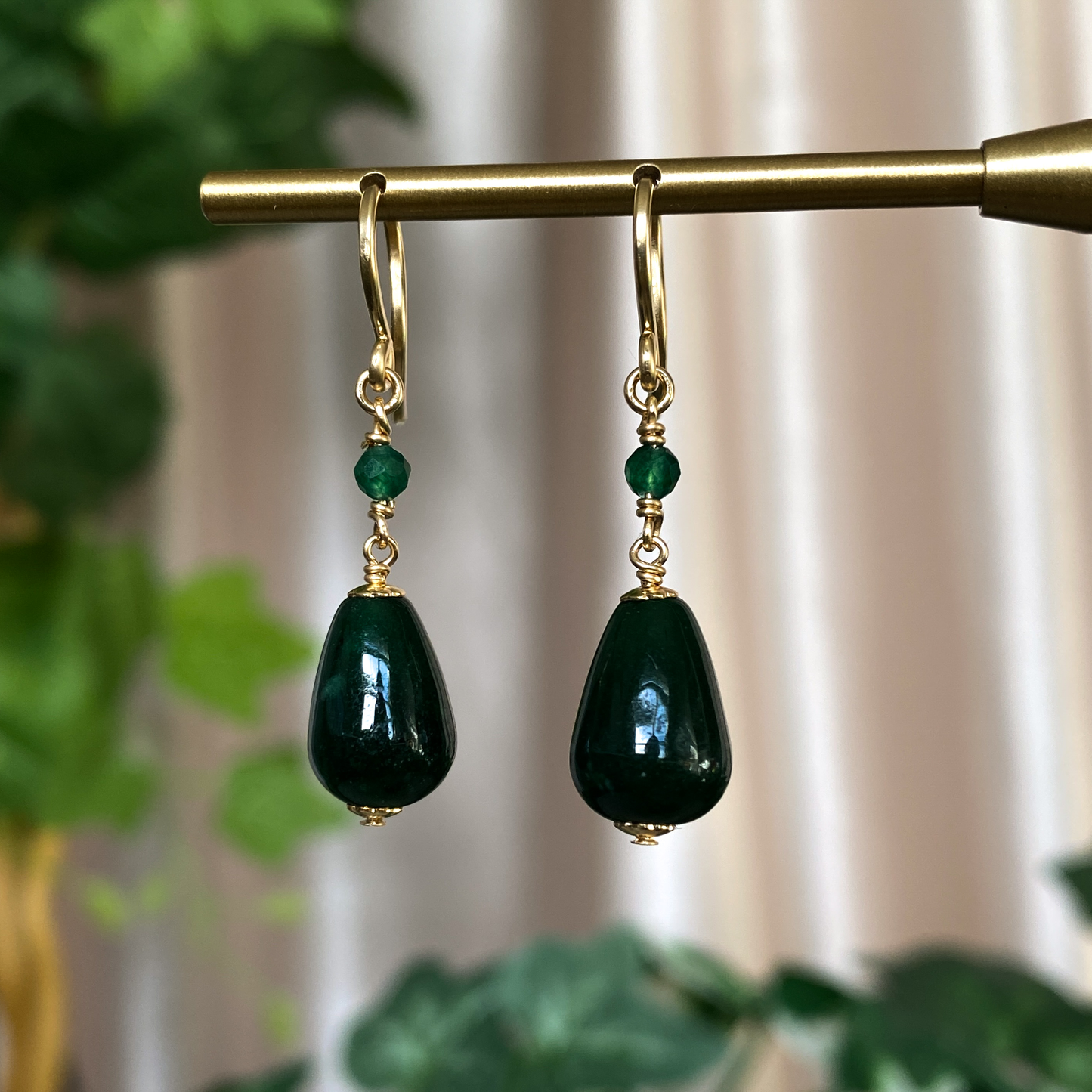 Genevieve ~ Teardrop Dangle Earrings