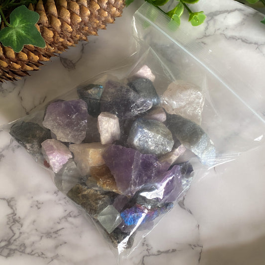 Raw Gemstone Mix - Galaxy Themed